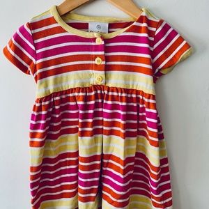 Hanna Andersson striped dress sz 90 (3T)